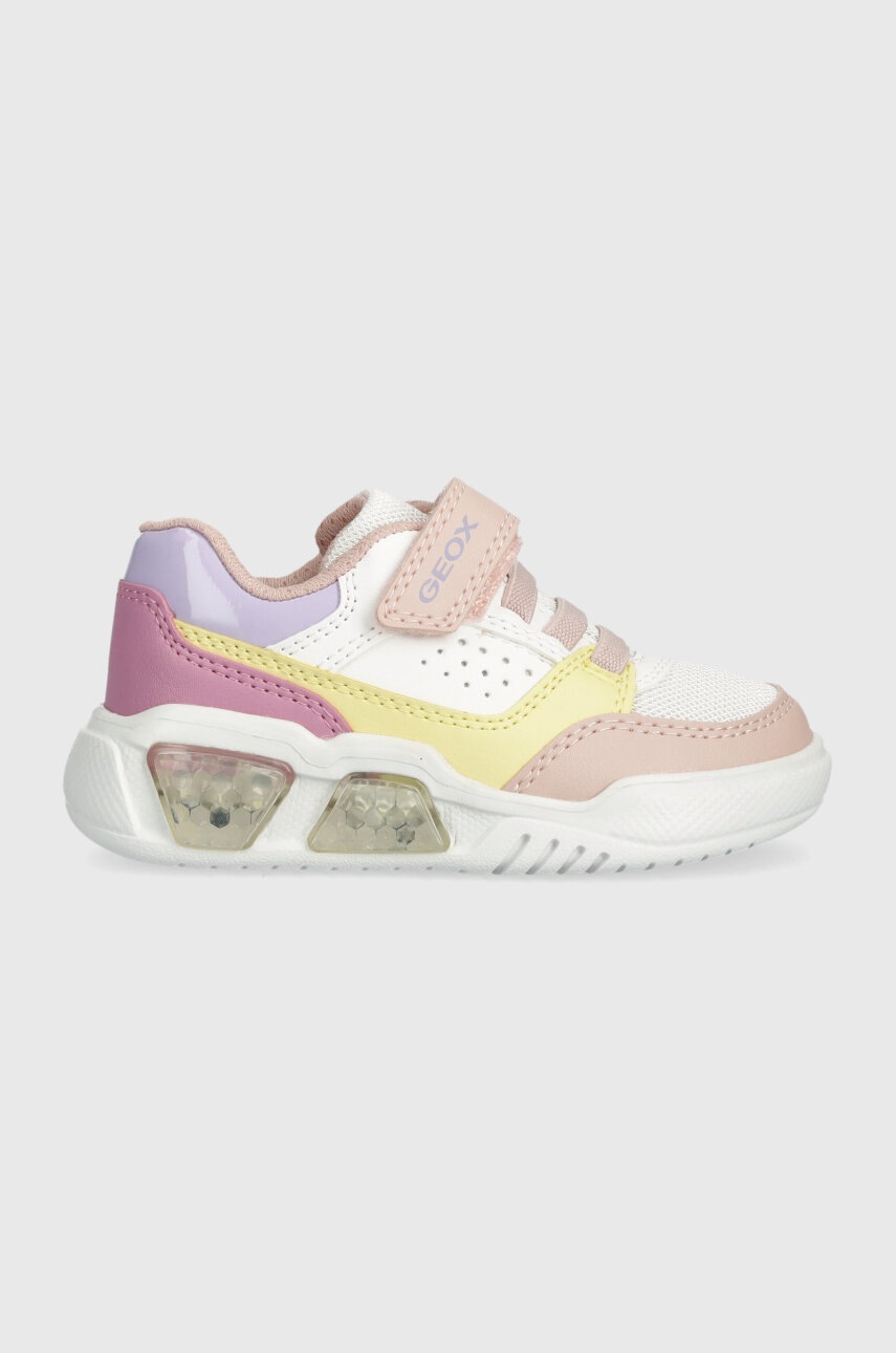 Geox sneakers pentru copii culoarea roz
