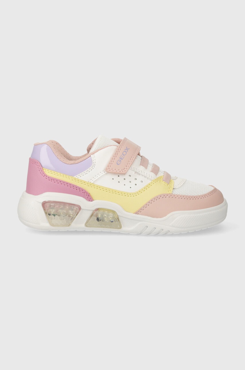 Geox sneakers pentru copii culoarea roz