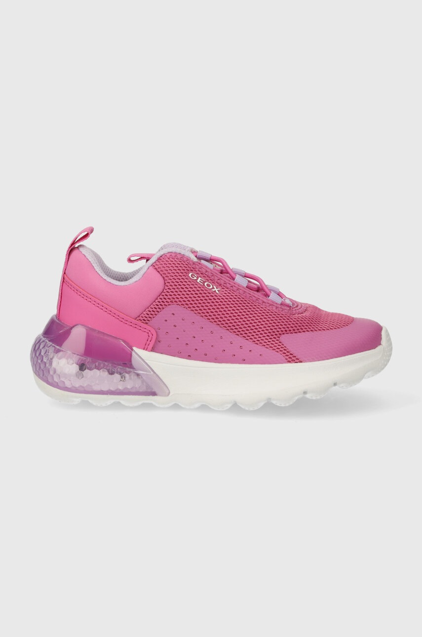 Geox sneakers pentru copii culoarea violet
