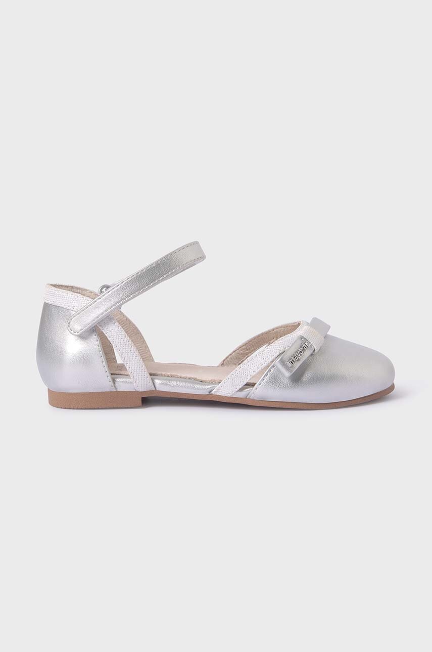 Детские балетки Mayoral цвет серебрянный в Ивано-Франковске Детские балетки Mayoral цвет серебрянный в Ивано-Франковске