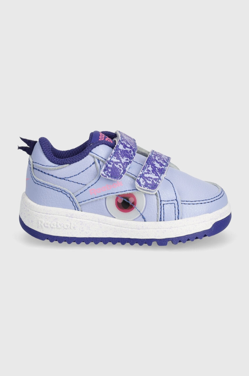 Дитячі кросівки Reebok Classic Weebok Clasp колір фіолетовий 100074978 Дитячі кросівки Reebok Classic Weebok Clasp колір фіолетовий 100074978