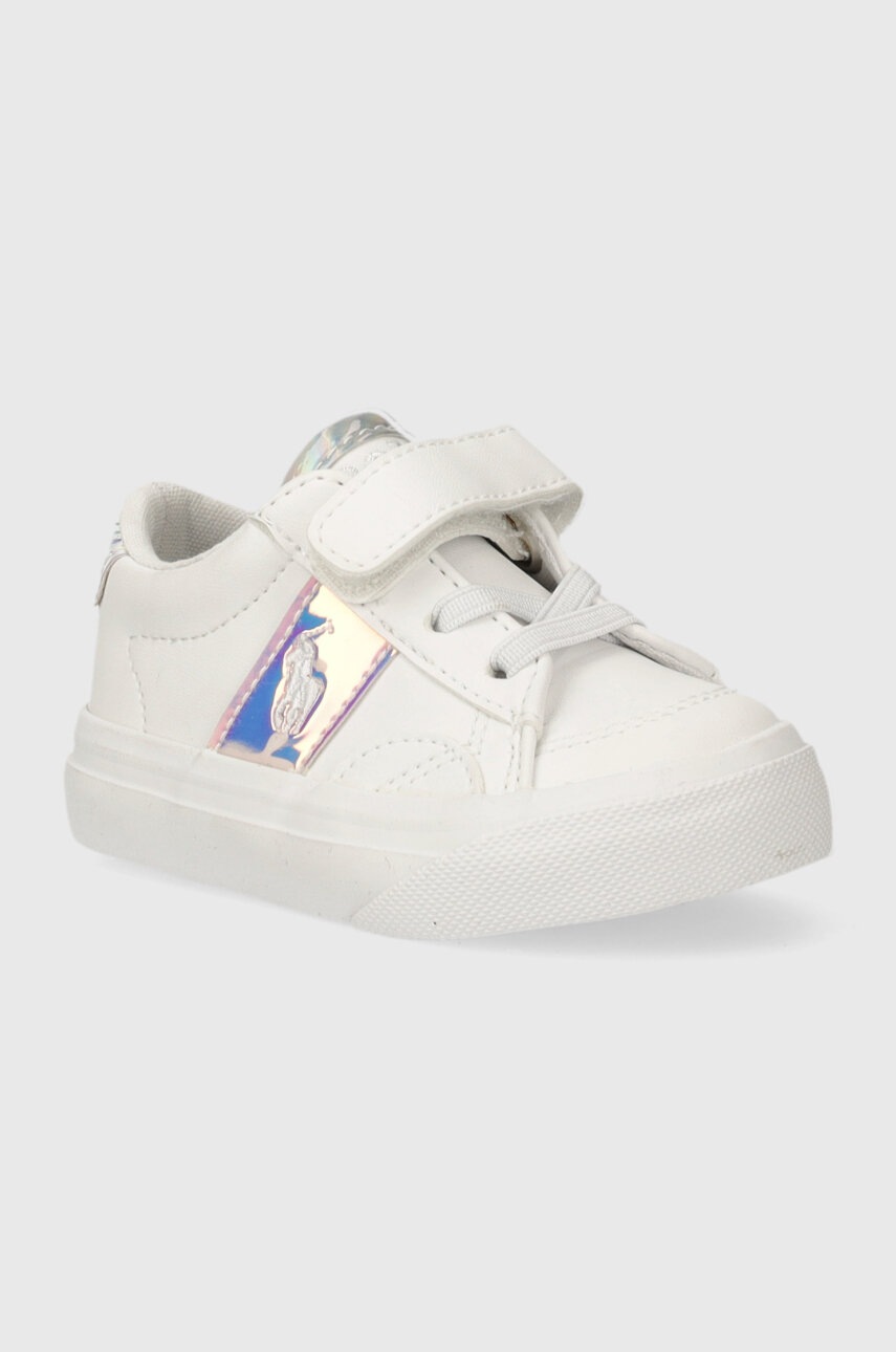 

Детски маратонки Polo Ralph Lauren в бяло, Бял
