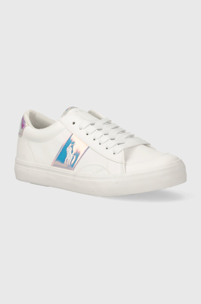 

Детски маратонки Polo Ralph Lauren в бяло, Бял