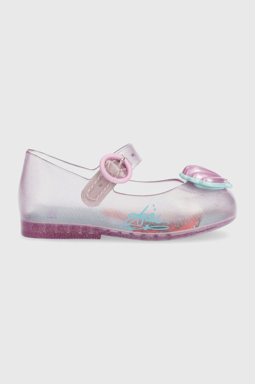 Детские балетки Melissa SWEET LOVE DISNEY цвет розовый Детские балетки Melissa SWEET LOVE DISNEY цвет розовый