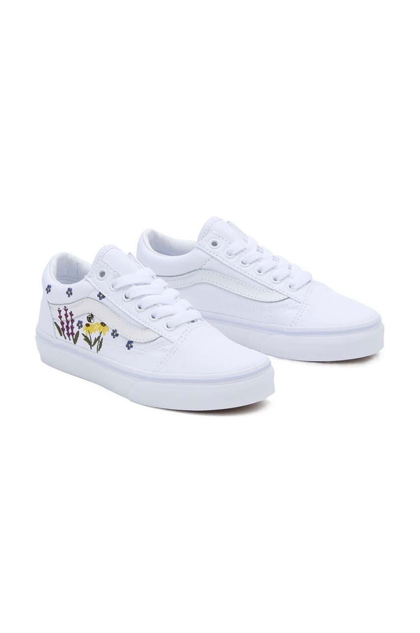 Детские кеды Vans UY Old Skool цвет белый
