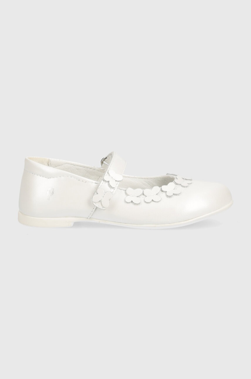 Дитячі шкіряні балетки Primigi колір білий Дитячі шкіряні балетки Primigi колір білий