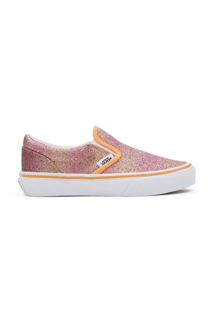 Детские кеды Vans UY Classic Slip-On цвет красный