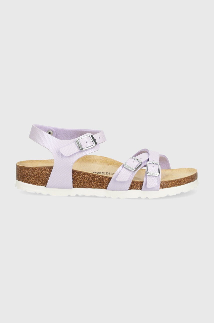 Дитячі сандалі Birkenstock Kumba K BF колір фіолетовий в Луцьку Дитячі сандалі Birkenstock Kumba K BF колір фіолетовий в Луцьку