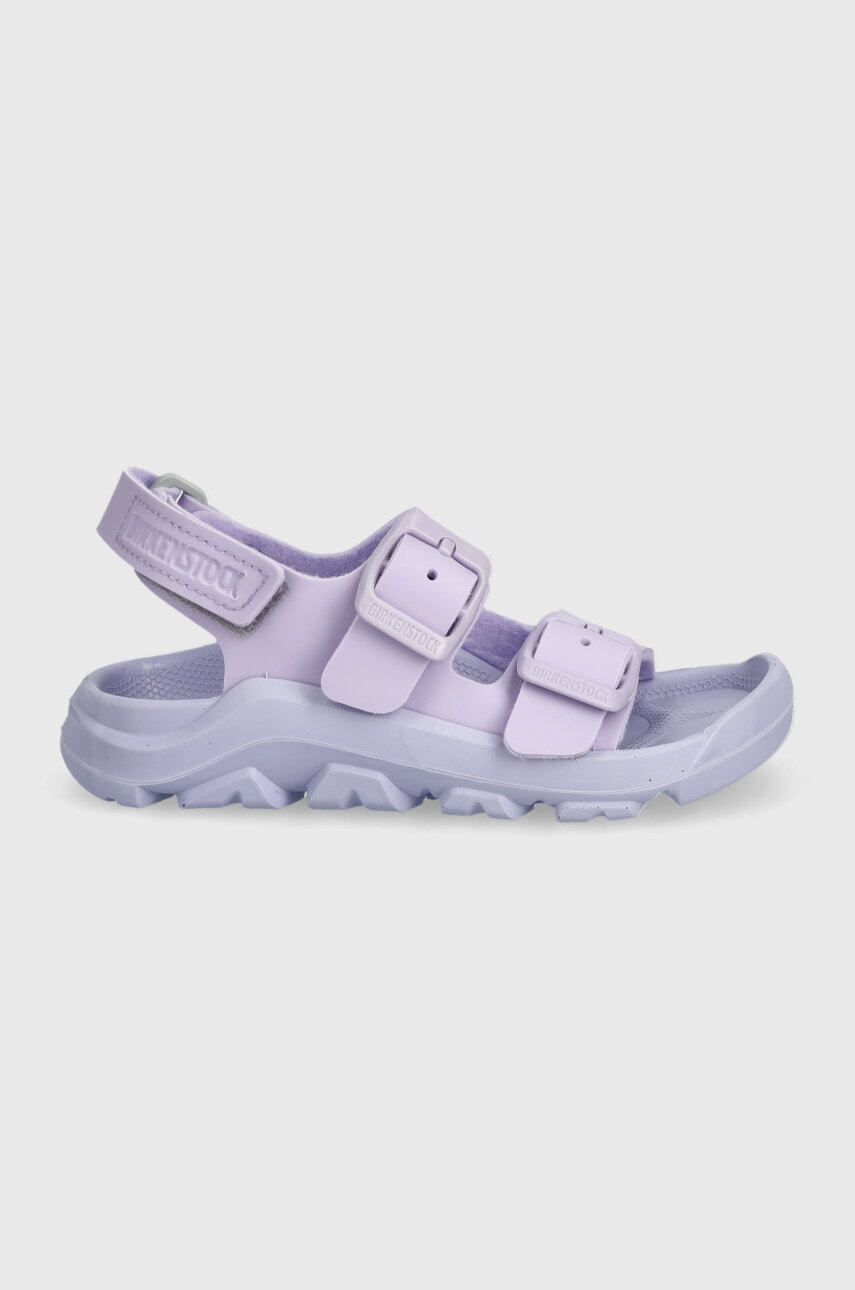 Детские сандалии Birkenstock Mogami AS Kids BF Icy цвет фиолетовый