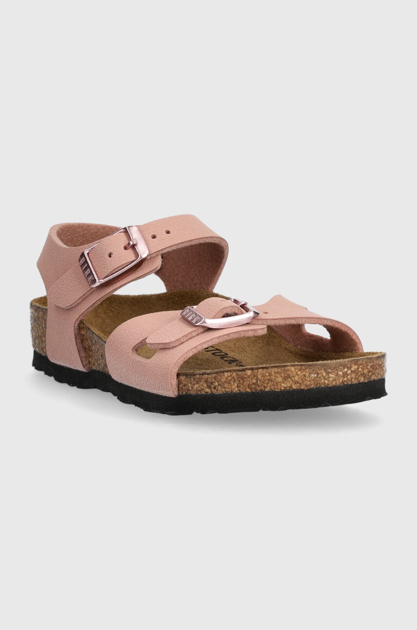 Дитячі сандалі Birkenstock Rio Kids BFBC колір рожевий