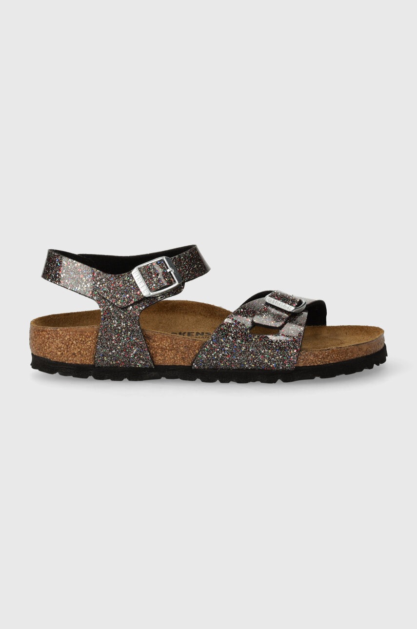 Детские сандалии Birkenstock Rio Kids BF цвет чёрный