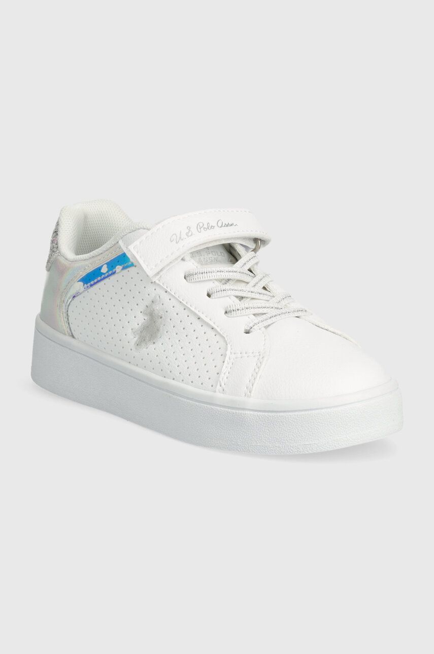 U.S. Polo Assn. sneakers pentru copii GAIA001A culoarea alb