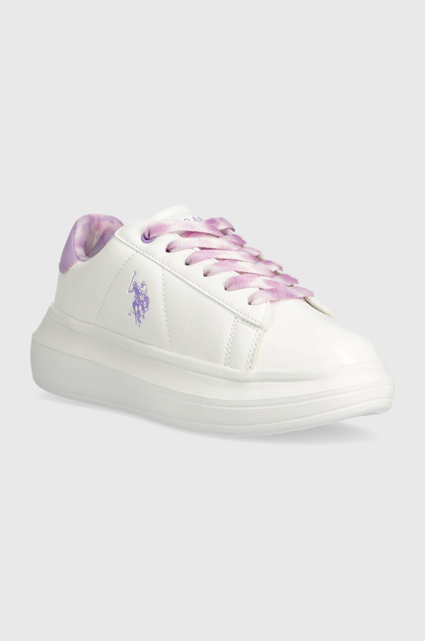Детские кроссовки U.S. Polo Assn. HELIS013A цвет фиолетовый Детские кроссовки U.S. Polo Assn. HELIS013A цвет фиолетовый