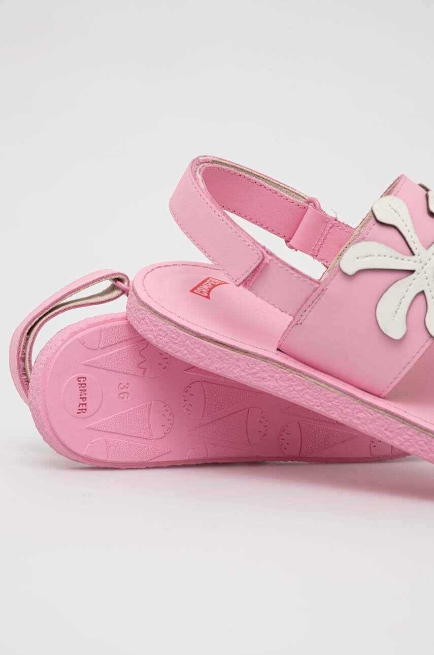 Dětské kožené sandály Camper