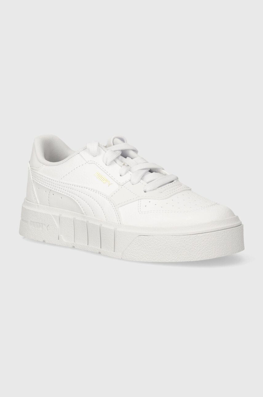 Puma sneakers pentru copii Cali Court Lth PS culoarea alb