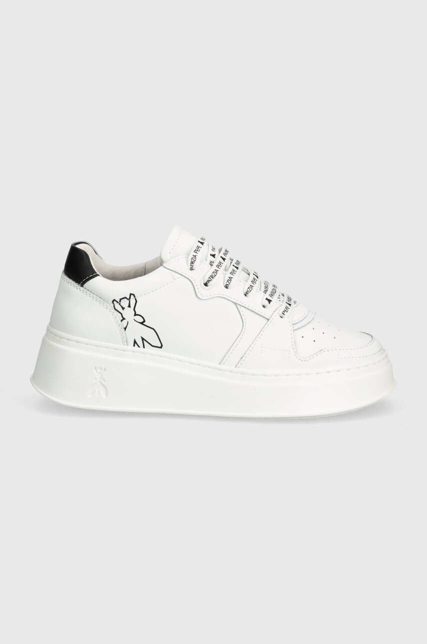 Детские кожаные кроссовки Patrizia Pepe цвет белый в Черновцах Детские кожаные кроссовки Patrizia Pepe цвет белый в Черновцах