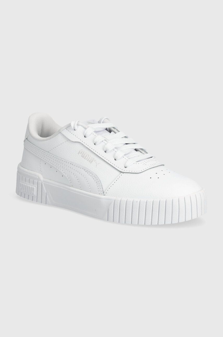 Puma sneakers pentru copii Carina 2.0 Jr culoarea alb