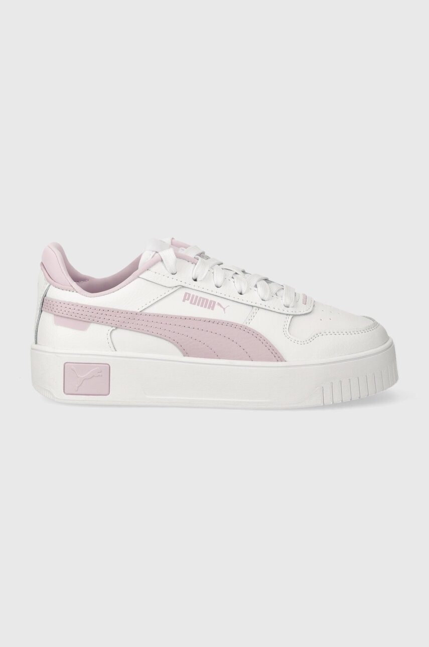 Детские кроссовки Puma Carina Street Jr цвет белый
