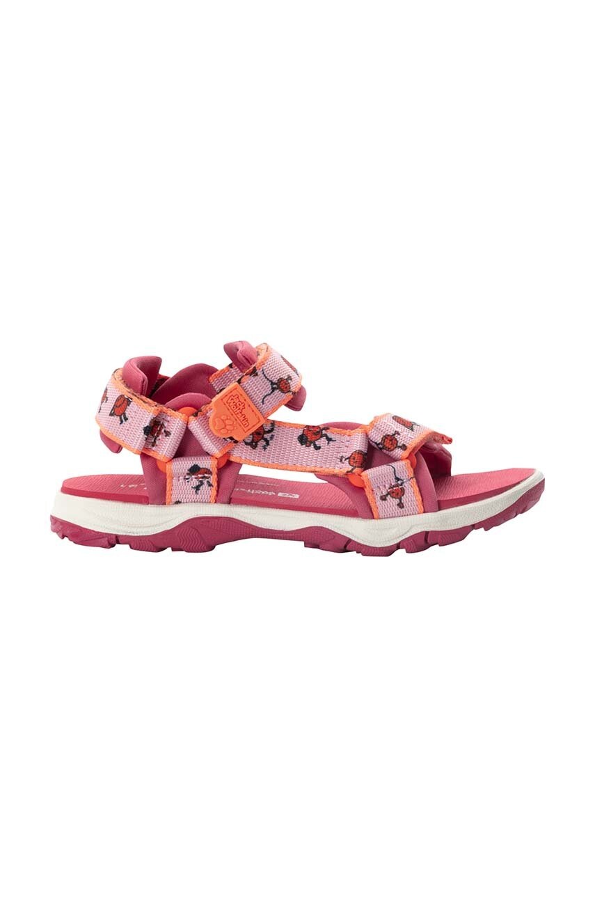 Детские сандалии Jack Wolfskin SMILEYWORLD цвет розовый