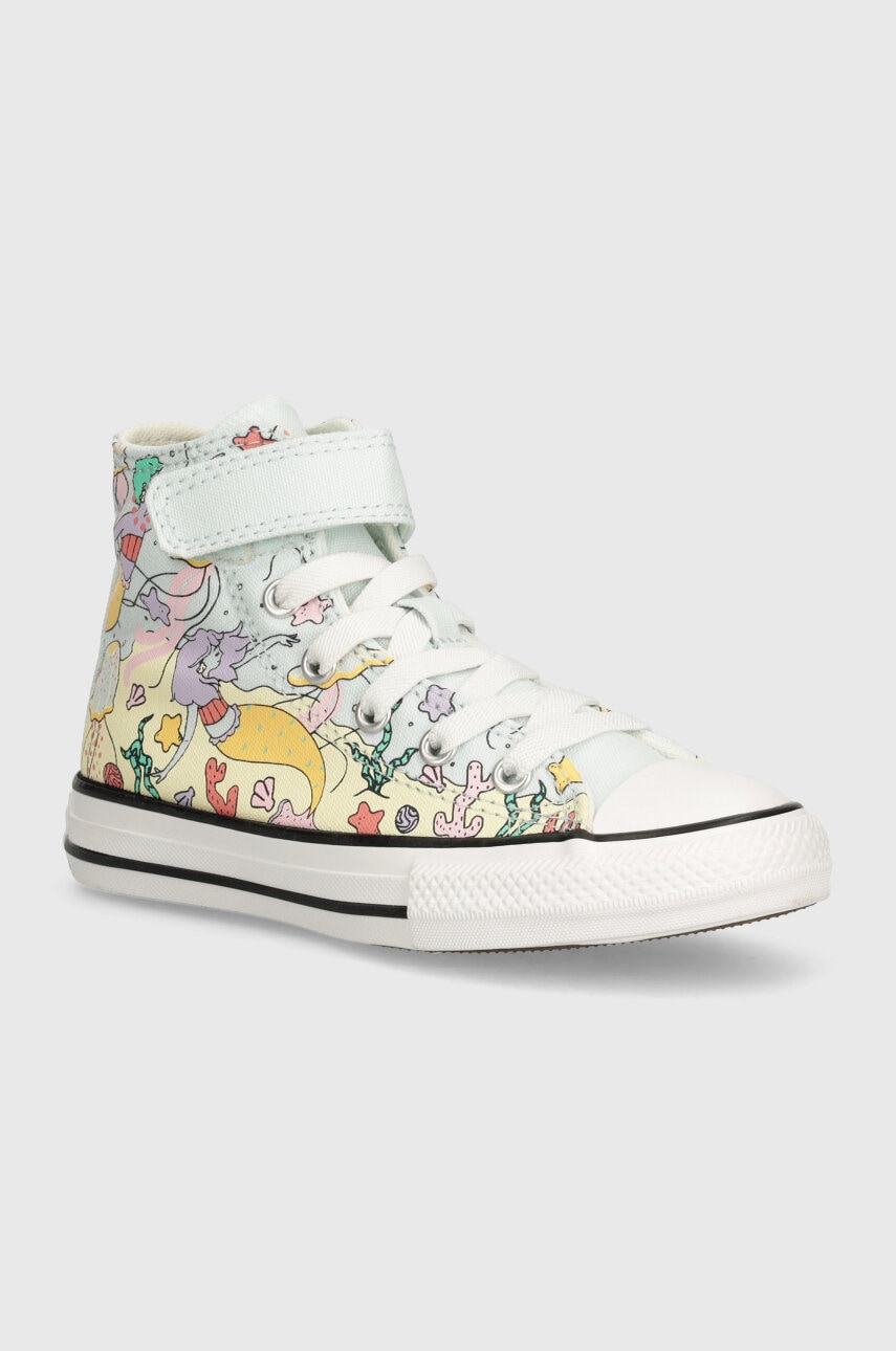 Converse tenisi copii CHUCK TAYLOR ALL STAR 1V culoarea bej, A03586C Converse tenisi copii CHUCK TAYLOR ALL STAR 1V culoarea bej, A03586C