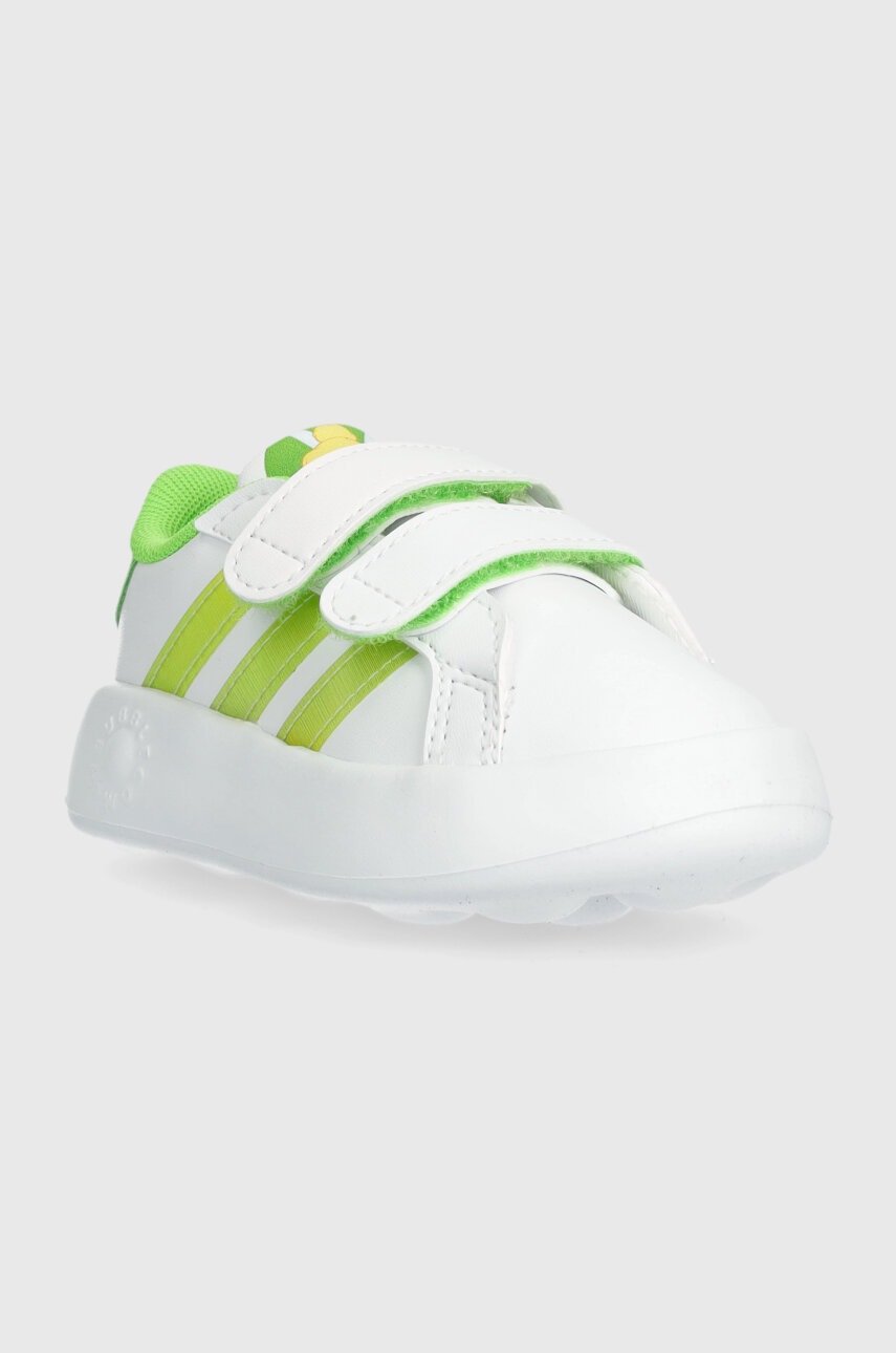 Детские кроссовки adidas x Disney, GRAND COURT 2.0 Tink CF I цвет зелёный