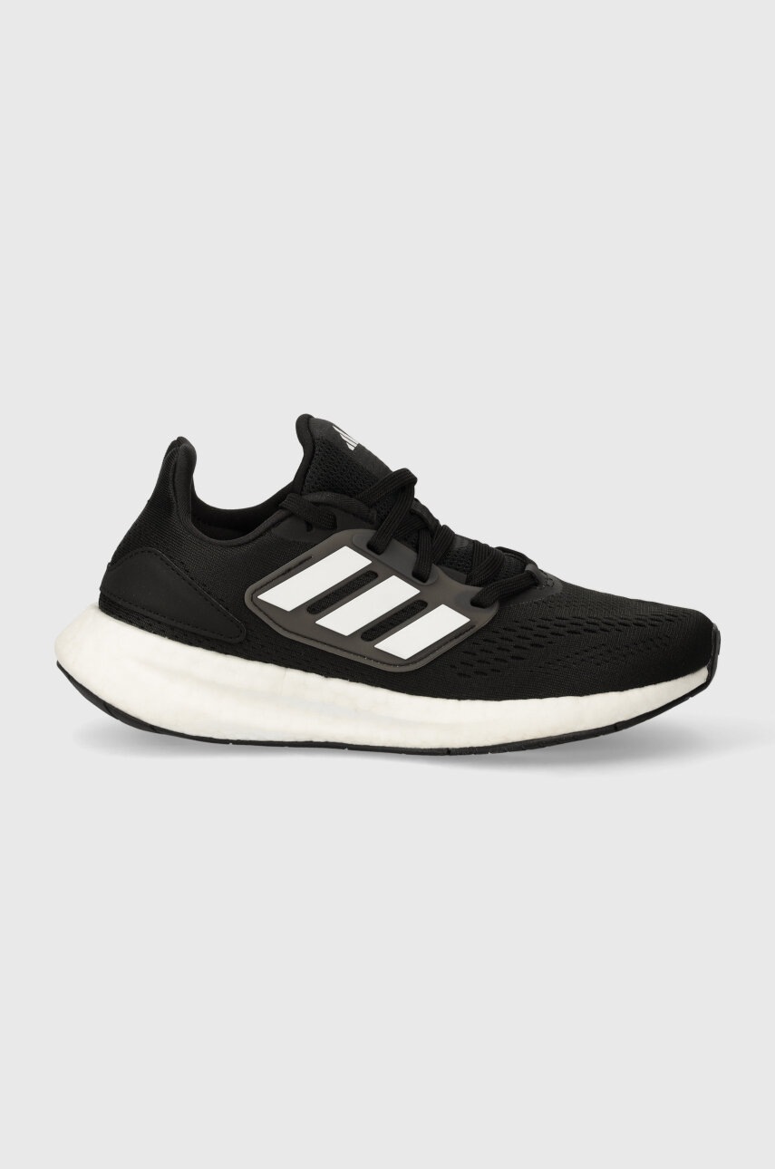 Детские кроссовки adidas Performance PUREBOOST J цвет чёрный
