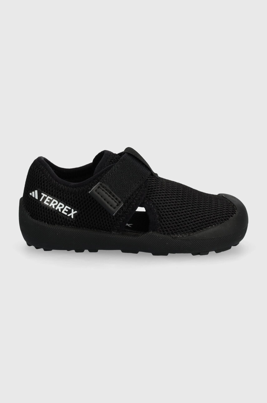 Дитячі сандалі adidas TERREX TERREX CAPTAIN TOEY I колір чорний