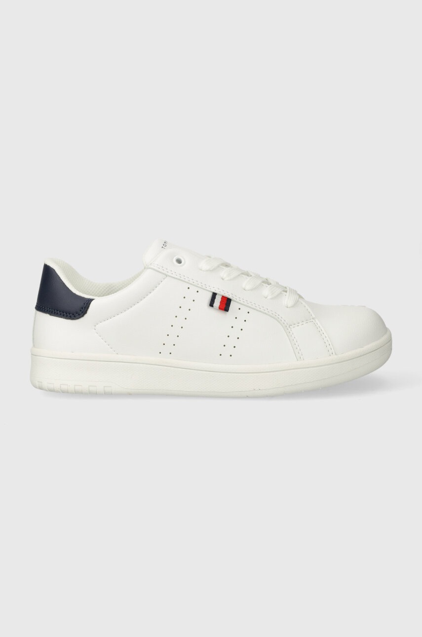 

Детски маратонки Tommy Hilfiger в бяло, Бял