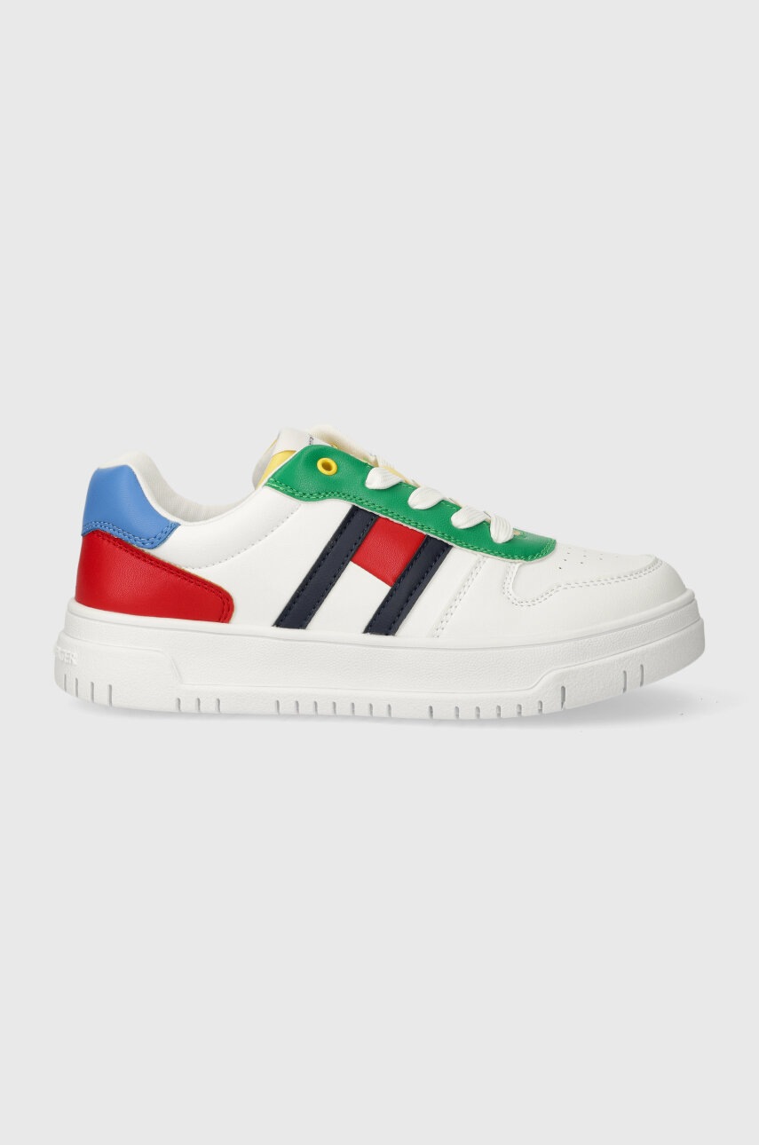 

Детски маратонки Tommy Hilfiger в бяло, Бял