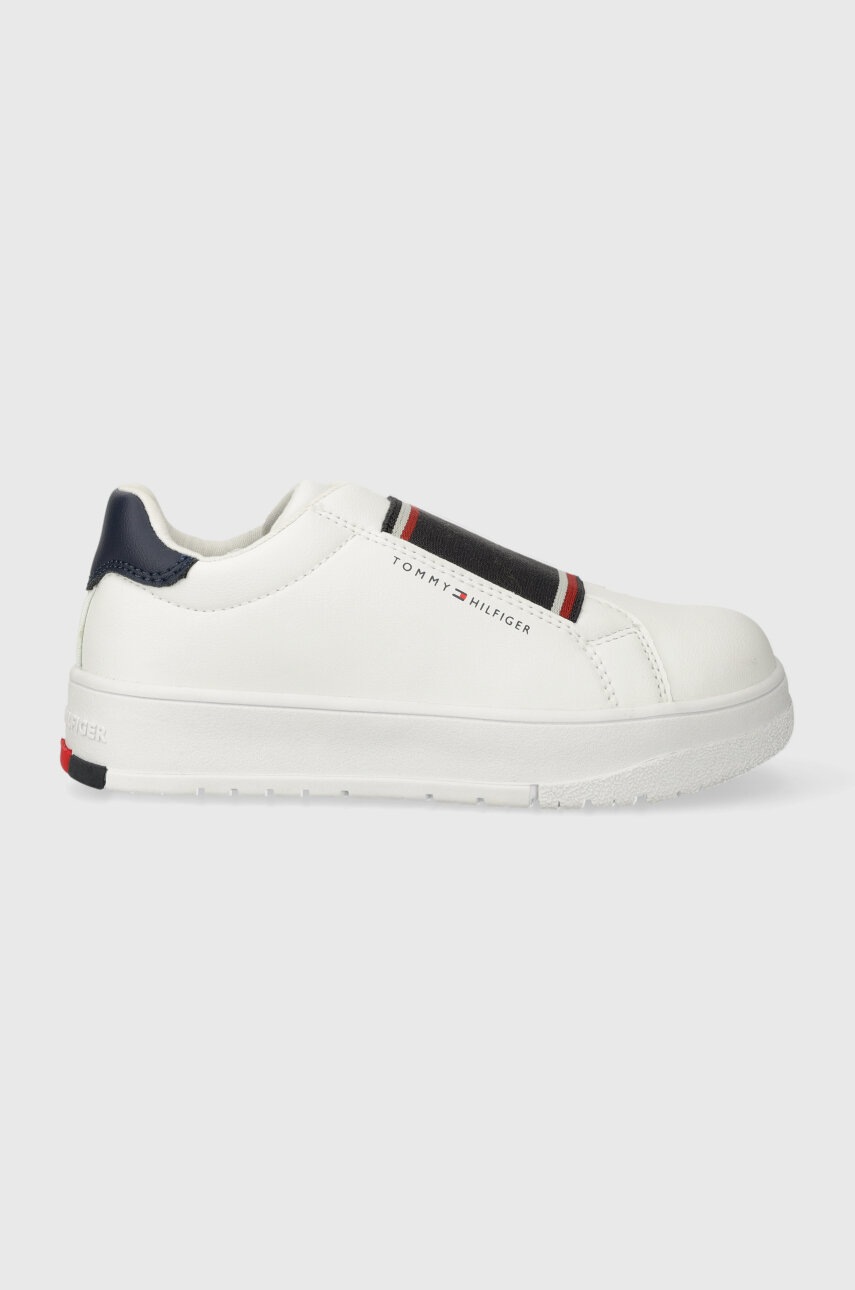 

Детски маратонки Tommy Hilfiger в бяло, Бял