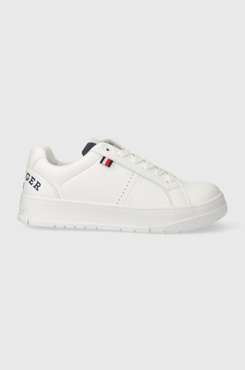 

Детски маратонки Tommy Hilfiger в бяло, Бял