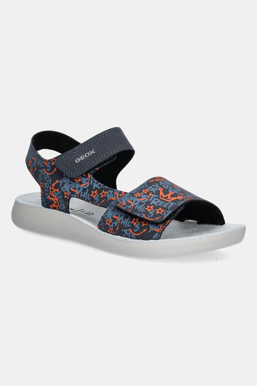 Geox sandale copii SANDAL LIGHTFLOPPY culoarea albastru marin Geox sandale copii SANDAL LIGHTFLOPPY culoarea albastru marin