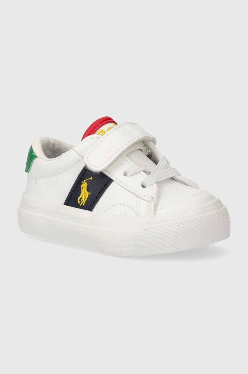 

Детски маратонки Polo Ralph Lauren в бяло, Бял