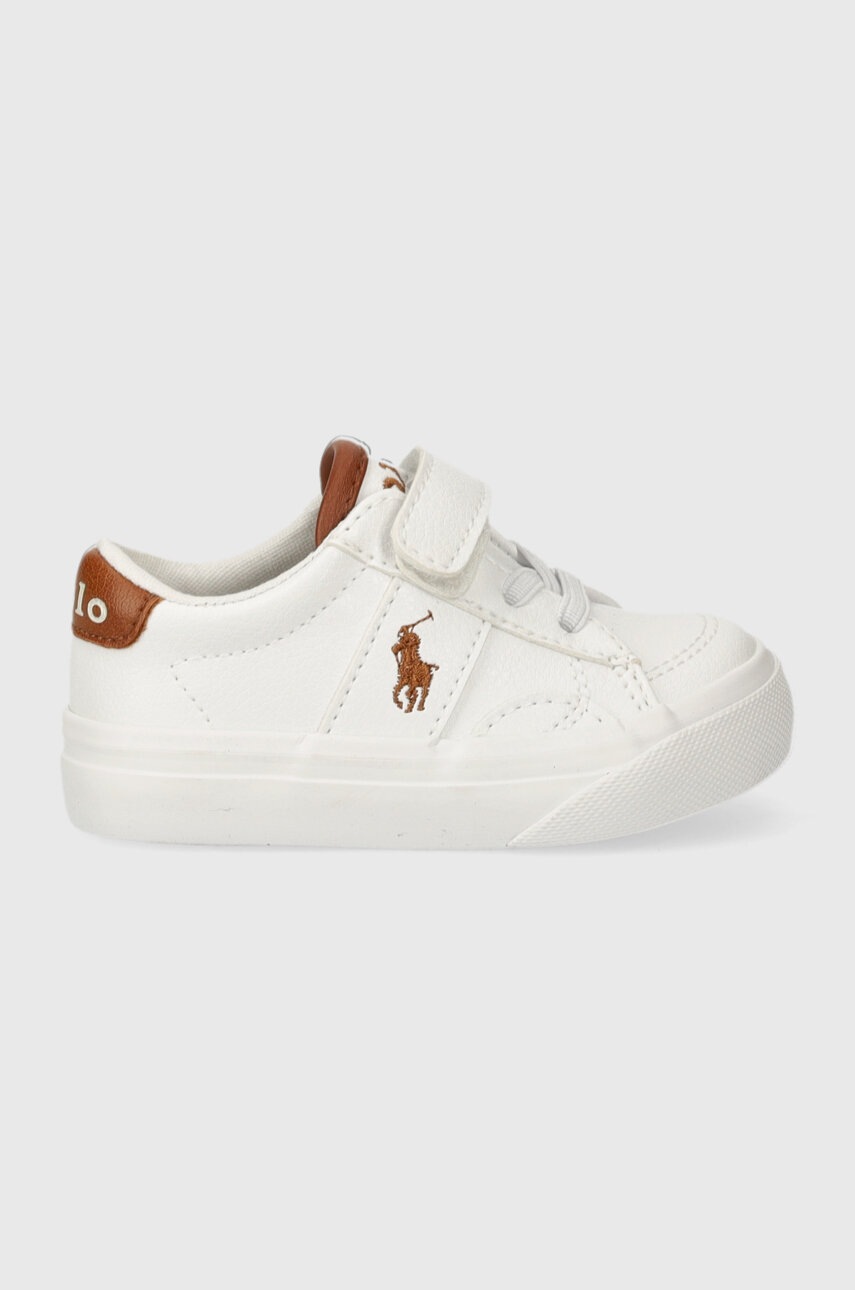 Детские кроссовки Polo Ralph Lauren цвет белый
