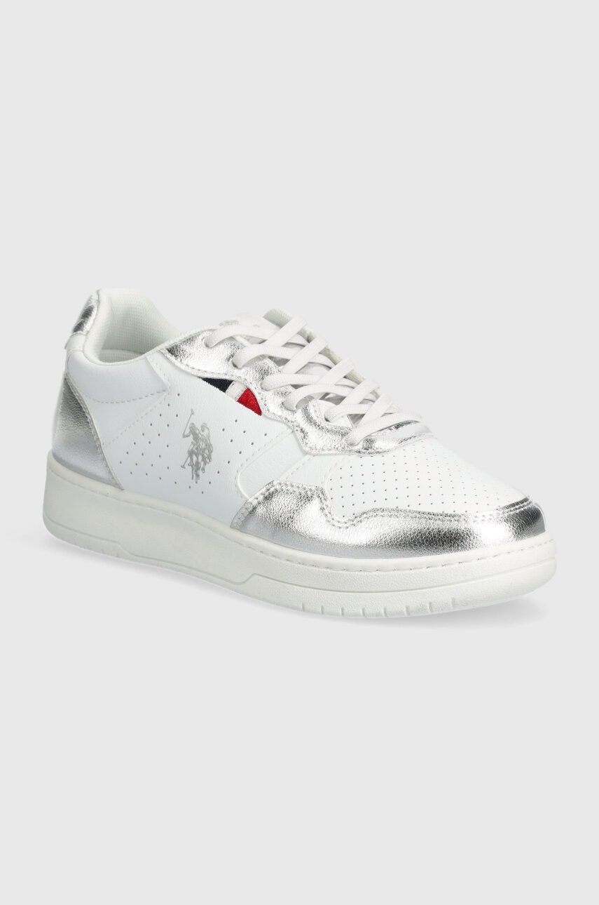 U.S. Polo Assn. Adidasi pentru copii DENNY004A culoarea alb
