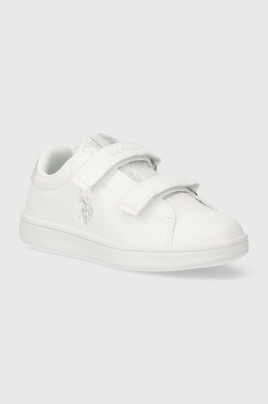 U.S. Polo Assn. sneakers pentru copii TRACE002A culoarea alb