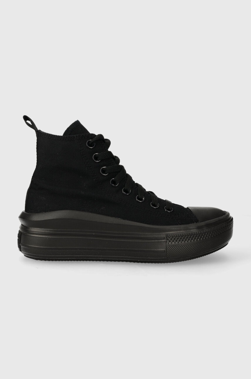 Converse tenisi copii culoarea negru