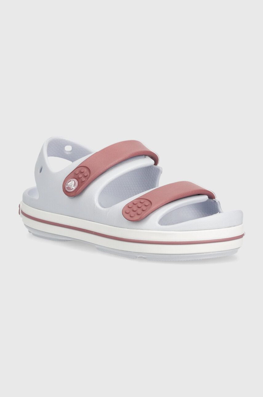 Crocs sandale copii CROCBAND CRUISER culoarea roz