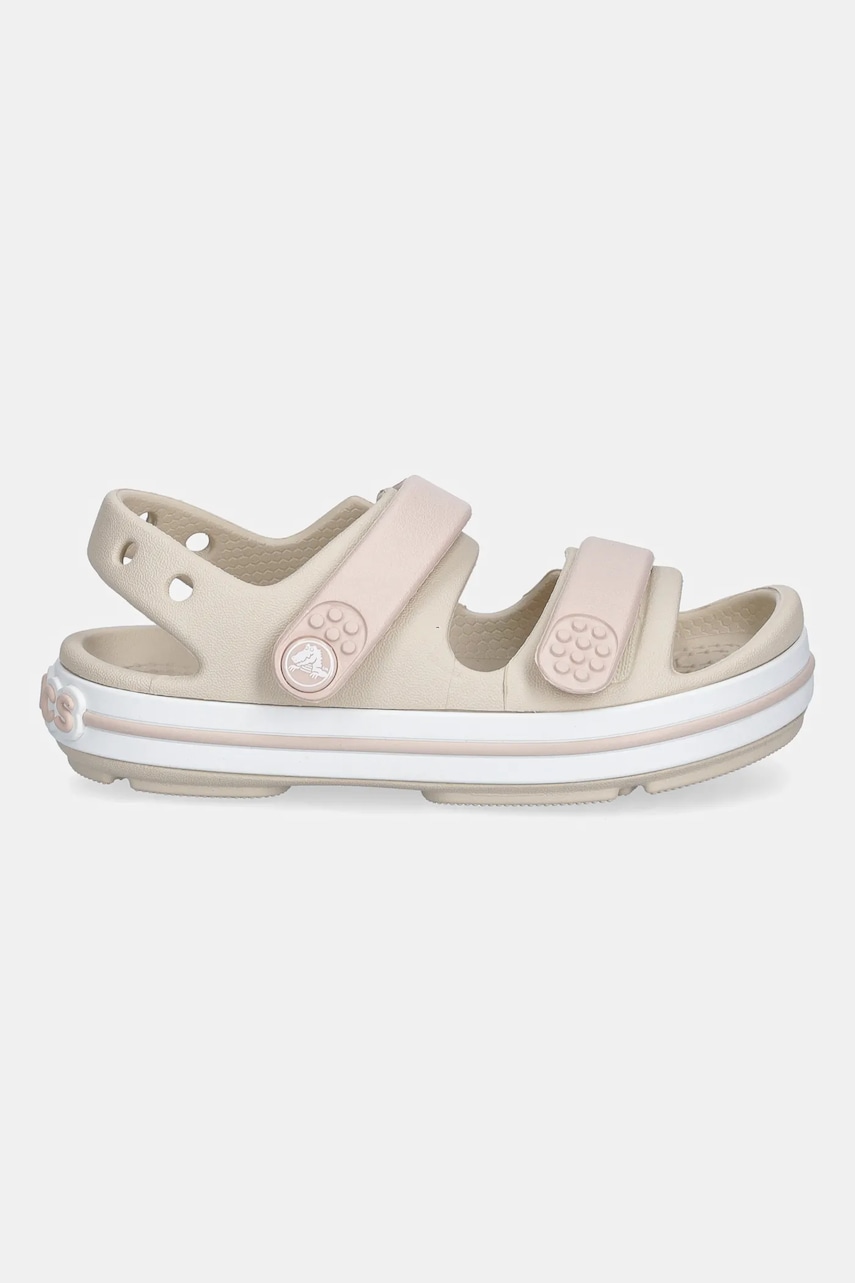 Детские сандалии Crocs CROCBAND CRUISER SANDAL цвет серый 209424 Детские сандалии Crocs CROCBAND CRUISER SANDAL цвет серый 209424