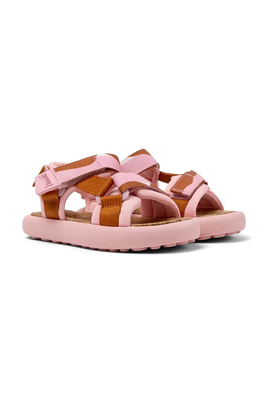Levně Dětské sandály Camper červená barva, K800579