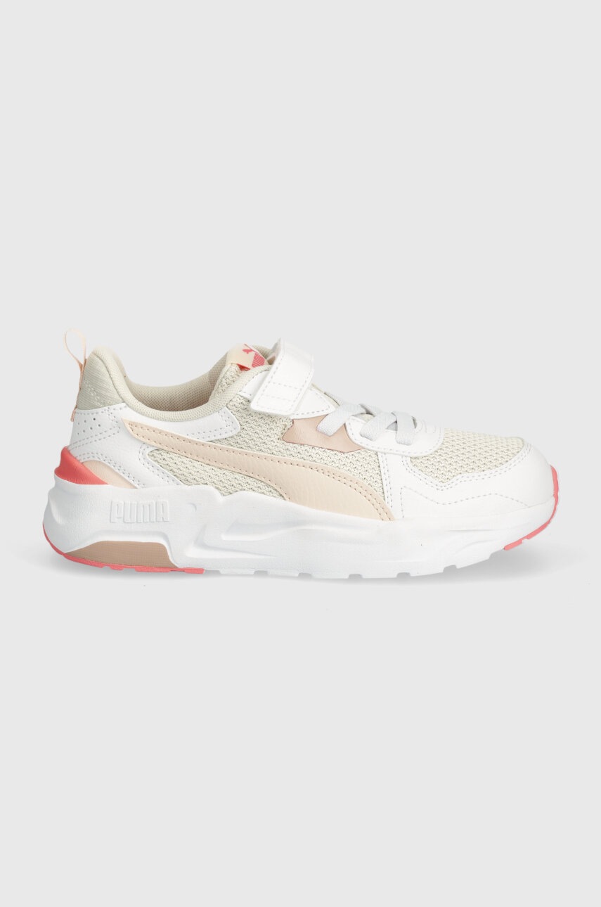 Дитячі кросівки Puma Trinity Lite AC+ PS колір бежевий