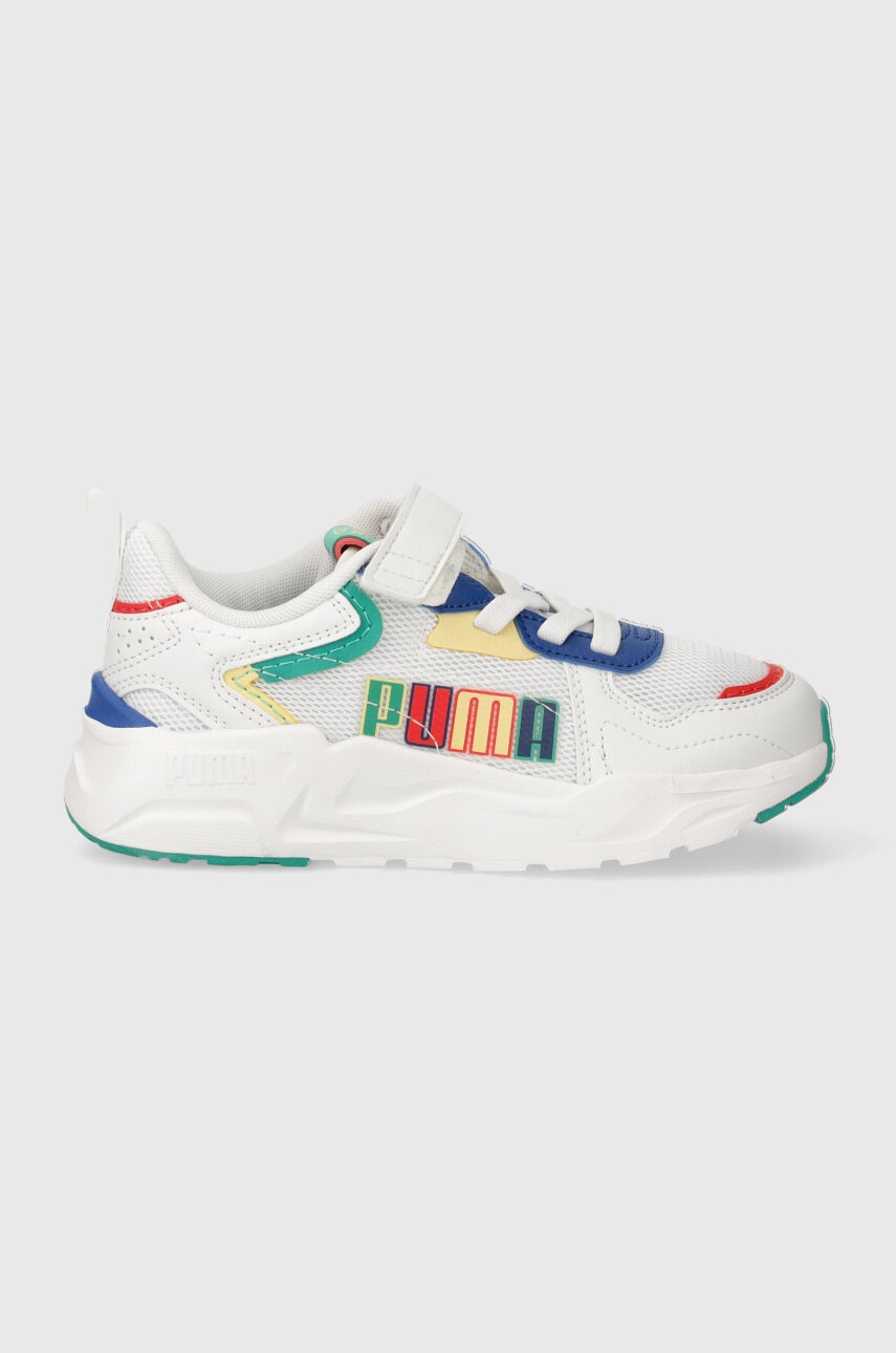 Детские кроссовки Puma Trinity Lite Ready, Set, Better AC+ PS цвет белый