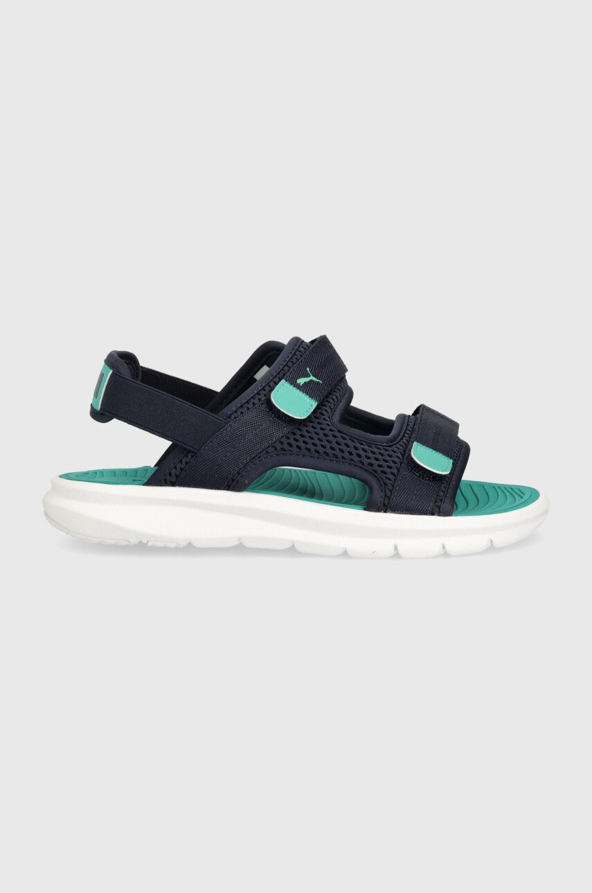 Дитячі сандалі Puma Evolve Jr колір синій