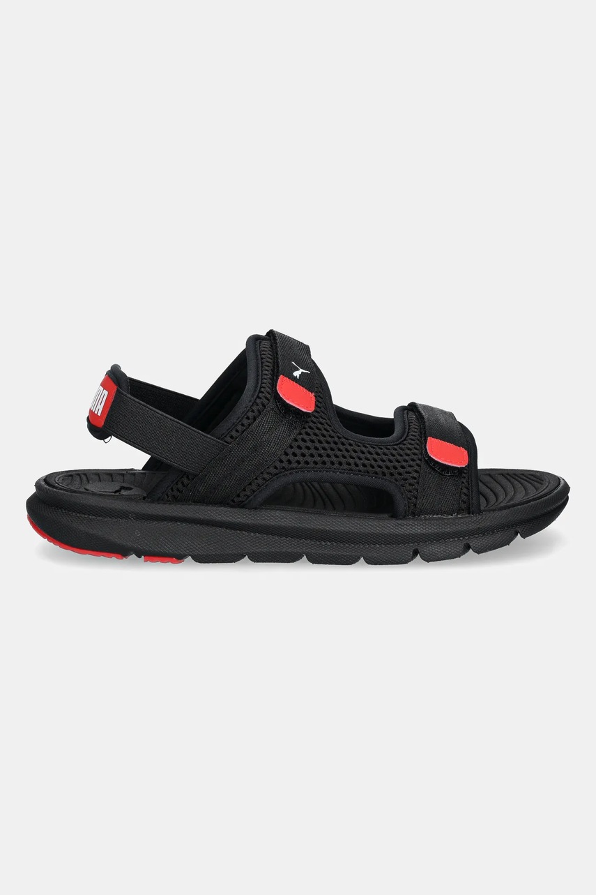 Дитячі сандалі Puma Evolve Jr колір чорний