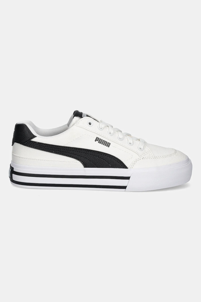 Детские кеды Puma Court Classic Vulc FS JR цвет белый Детские кеды Puma Court Classic Vulc FS JR цвет белый