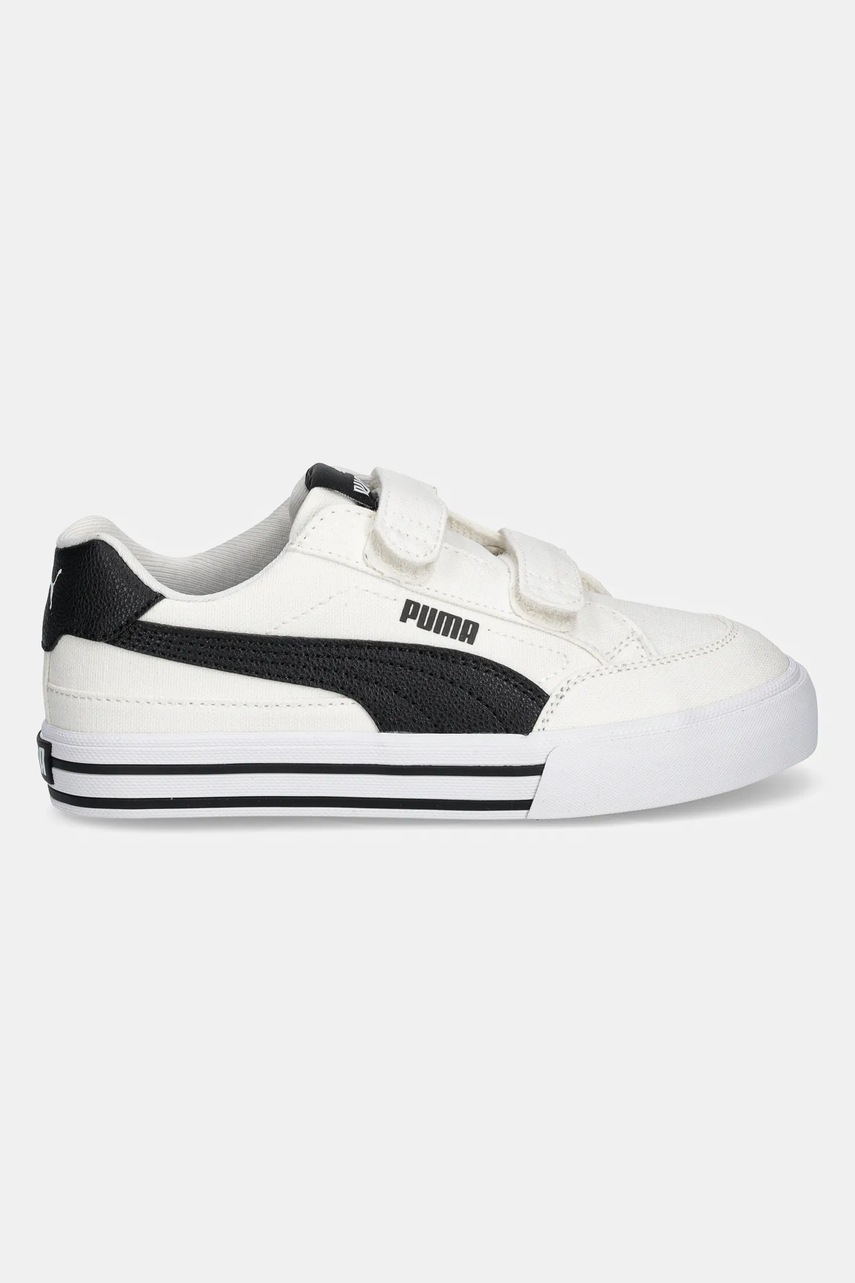 Дитячі кеди Puma Court Classic Vulc FS V PS колір білий