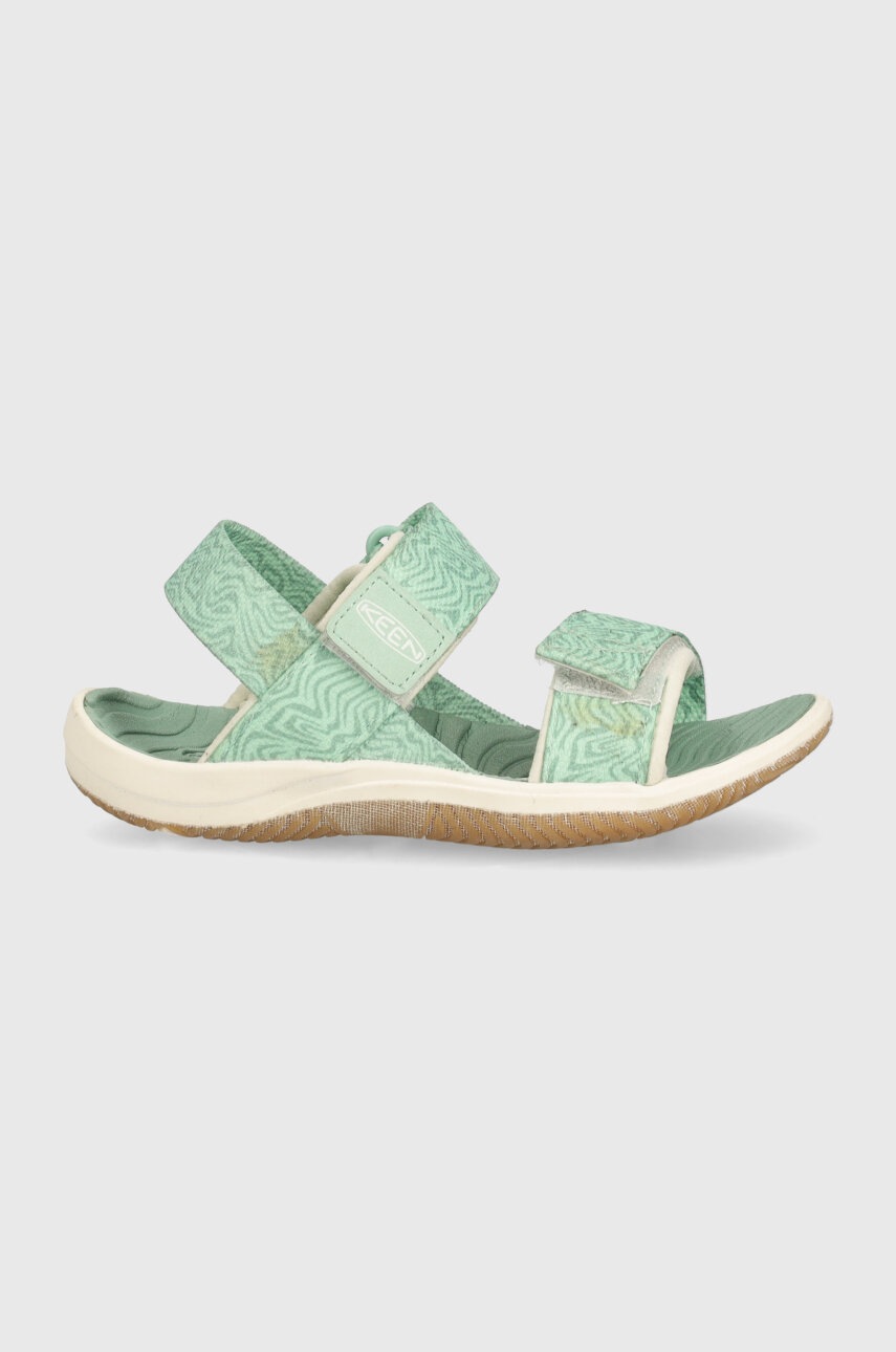 Детские сандалии Keen ELLE BACKSTRAP цвет зелёный