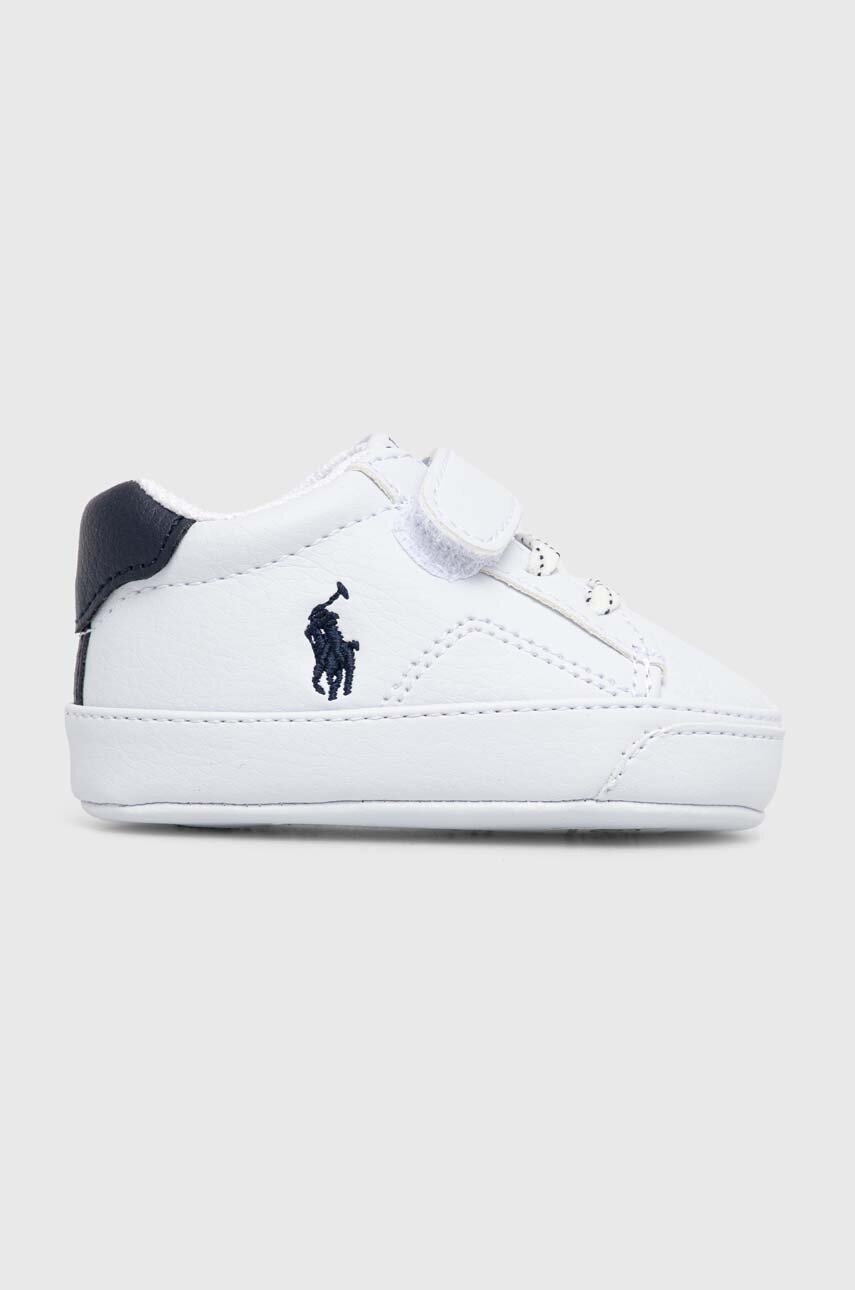 

Бебешки обувки Polo Ralph Lauren в бяло, Бял