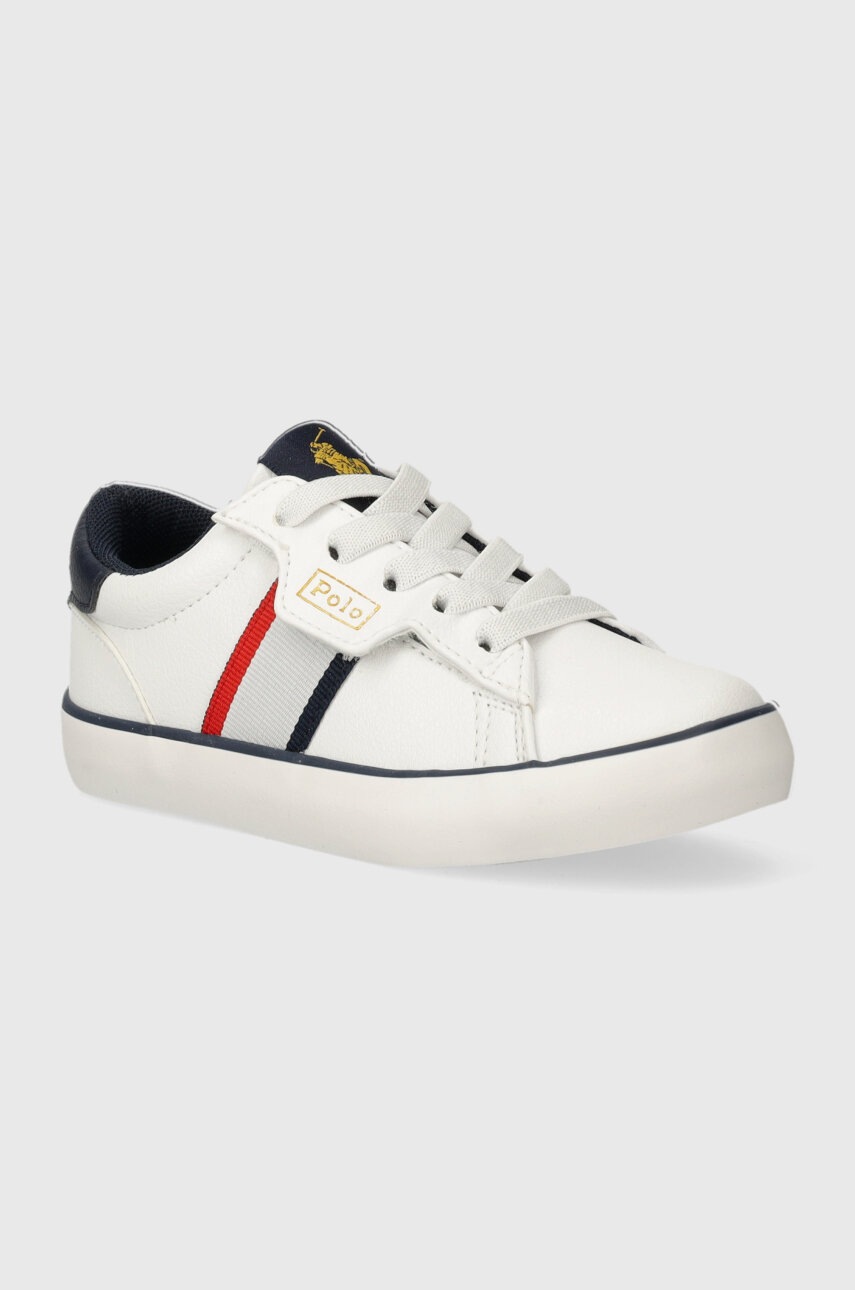 

Детски маратонки Polo Ralph Lauren в бяло, Бял