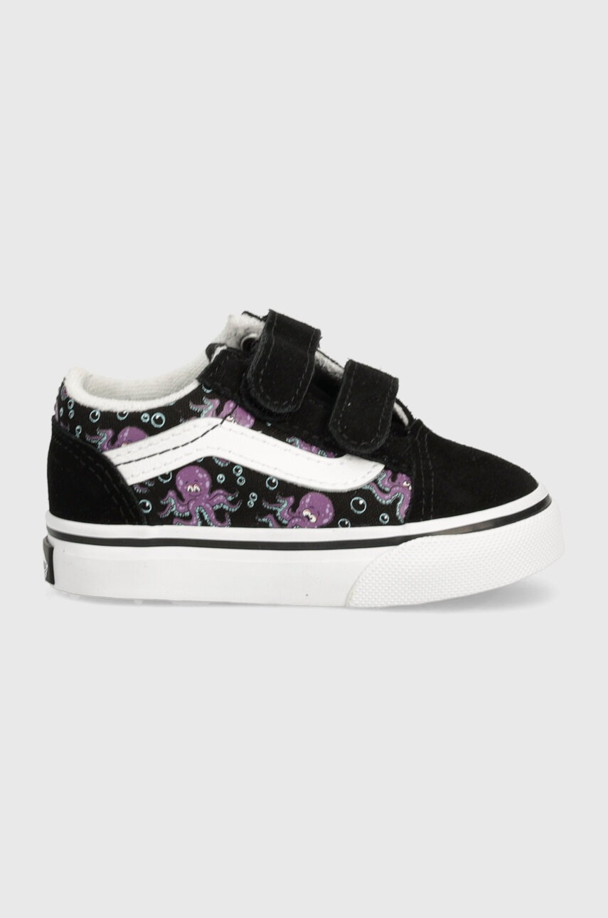 Детские кеды Vans цвет чёрный